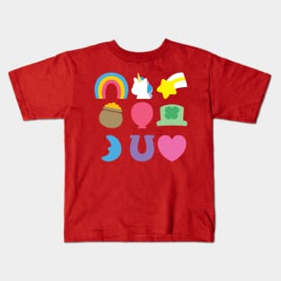 A Set of Lucky Charms Kids T-Shirt